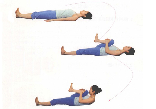 瑜伽排毒五个动作图示（排毒瑜伽动作图片大全入门）