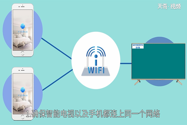 创维电视怎么投屏