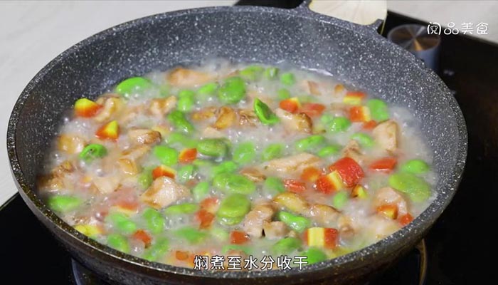 蚕豆炒鸡丁做法 蚕豆炒鸡丁