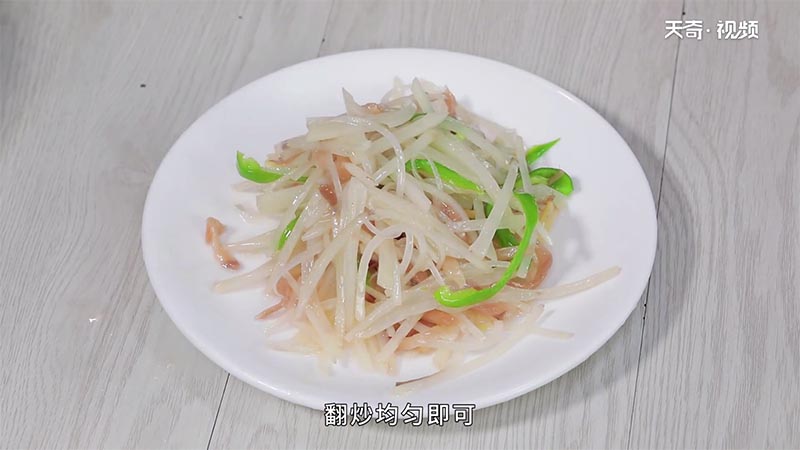 炒土豆丝的做法 炒土豆丝怎么做好吃