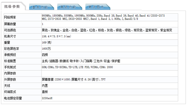 小米8青春版屏幕尺寸多大