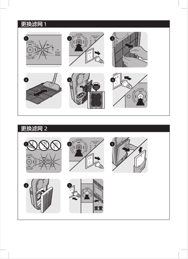 飞利浦AC4072空气净化器怎么更换滤网