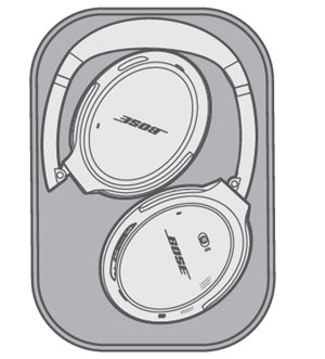 BOSE QC35Ⅱ耳机怎么收纳