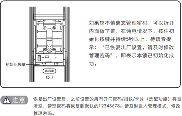 凯迪仕指纹锁验证失败怎么办