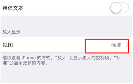 iPhonexs怎么更改桌面图标大小