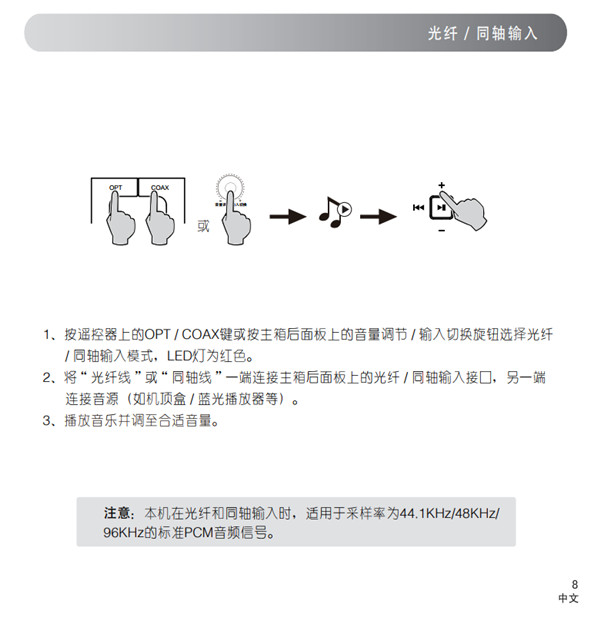 漫步者S2000TM有源音响产品使用说明书