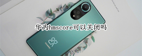 华为hmscore可以关闭吗 华为hmscore是什么意思可以关闭吗