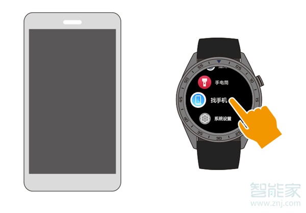 华为Watch GT智能手表怎么找手机