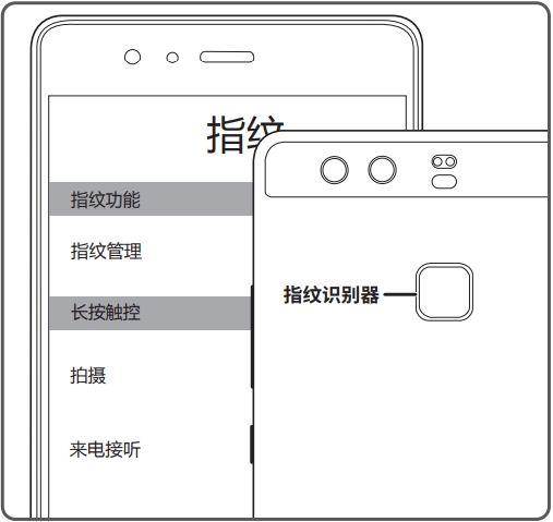 华为p9怎么设置指纹解锁