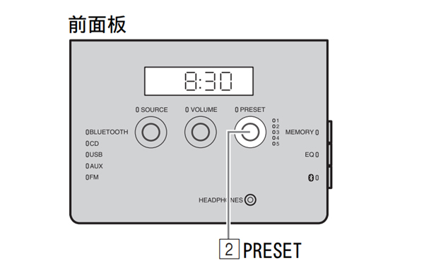 雅马哈TSX-B141蓝牙音箱怎么调节时钟