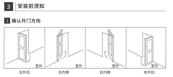 优点m2指纹锁安装说明书