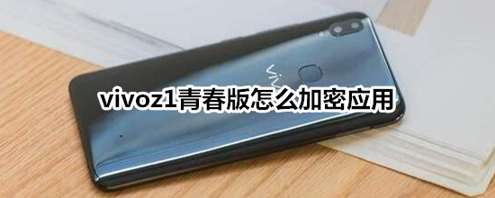 vivoz1青春版应用怎么加密