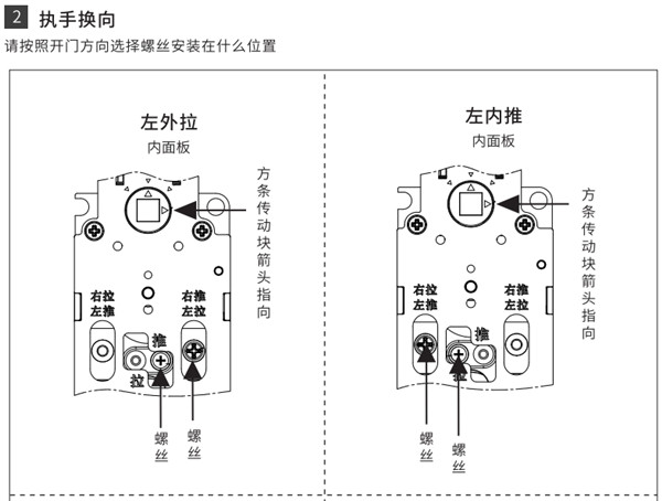 优点m2指纹锁安装说明书