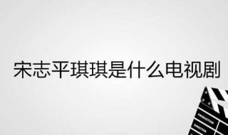 宋志平琪琪是什么电视剧 宋志平琪琪是什么电视剧里面的角色