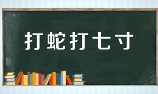打蛇打七寸的七寸是指（打蛇打七寸的七寸是指蛇的心脏）