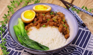 电压力锅版卤肉饭的做法 电压力锅卤猪肉的做法