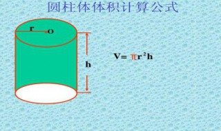 告诉圆柱底面积如何求体积（知道圆柱的体积求底面积）