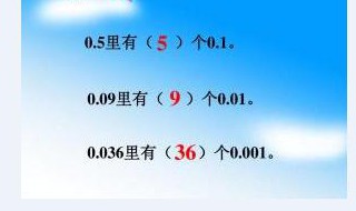 0.5里面有几个0.01 0.5里面有几个0.01怎么讲