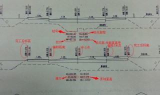 在横断面图上,地面线和设计线线型有什么区别? 了解一下