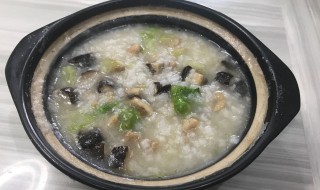 鸡肉青菜粥的做法 鸡肉青菜粥制作方法