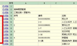 分部分项中子目怎么确定输入