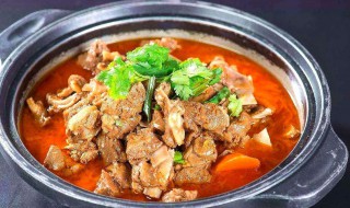 羊肉火锅的做法及配料 麻辣羊肉火锅的做法