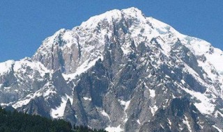 阿尔卑斯山脉的最高峰 阿尔卑斯山脉的最高峰勃朗峰海拔多少米