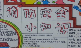关于消防安全的手抄报内容 关于消防安全的手抄报内容文字