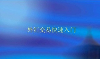 外汇入门基础知识 外汇入门基础知识答案