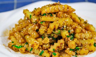 孜然土豆条的做法 孜然土豆条的做法视频