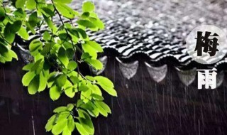 梅雨季节是什么意思 梅雨季节怎么定义