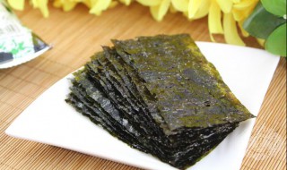 海苔不能和什么一起吃 海苔不能和什么一起吃 食物相克表