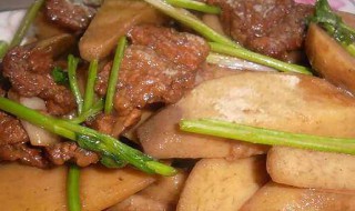 芋头炒肉 芋头炒肉片的做法