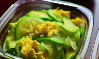 西葫芦炒鸡蛋 西葫芦炒鸡蛋热量