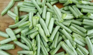 豆角串串做法 豆角串图片