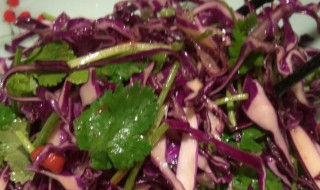 紫包菜凉拌的做法（紫包菜凉拌的做法低脂）