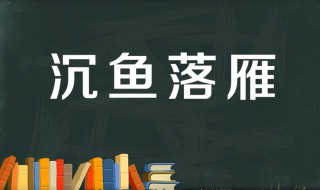 沉鱼落雁的故事和含义简短 沉鱼落雁的故事和含义简短一点