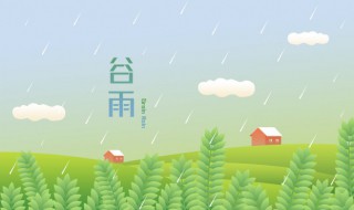 北方谷雨种什么（北方谷雨种什么植物）