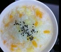 什锦水果冰粥（什锦水果粥图片和做法）