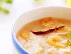 香菇虾球粥 虾肉香菇粥