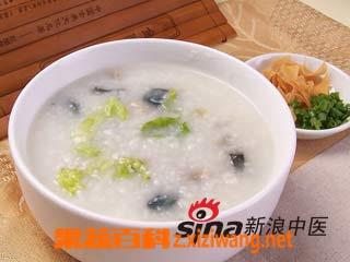 白扁豆花粥（白扁豆小米粥）