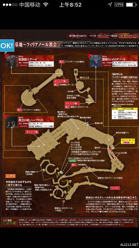 黑暗之魂3dlc2全景俯视图详解 dlc2各区域全景图一览