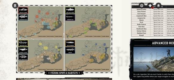 荒野大镖客2物种分布位置地图一览（荒野大镖客2地图游民星空）