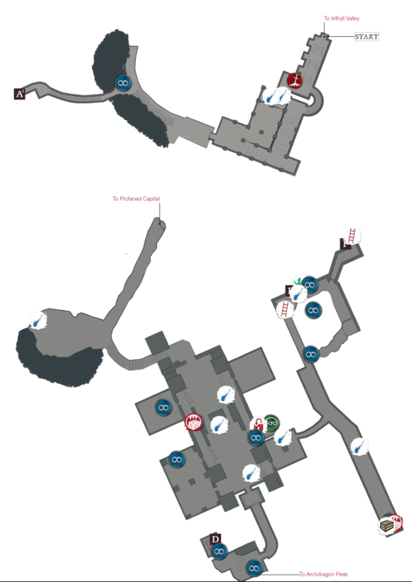 《黑暗之魂3》全地图一览