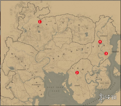 荒野大镖客2剧毒路线藏宝图流程攻略 剧毒藏宝图位置一览_网