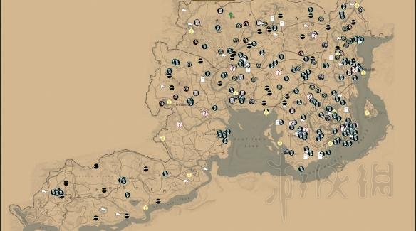 荒野大镖客2收集地图全汇总 荒野大镖客2收集地图大全 总览/帮派成员坟墓/传奇动物位置