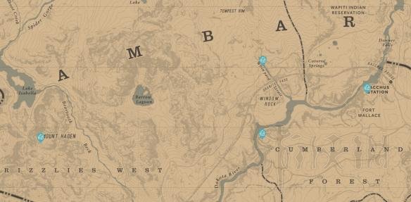 荒野大镖客2收集地图全汇总 荒野大镖客2收集地图大全 总览/帮派成员坟墓/传奇动物位置