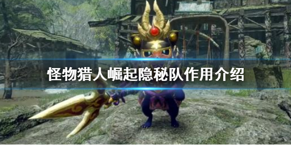 怪物猎人崛起隐秘队有什么用 怪物猎人崛起隐秘队作用介绍