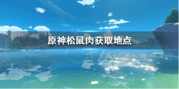 原神松鼠肉哪里刷 原神松鼠肉获取地点