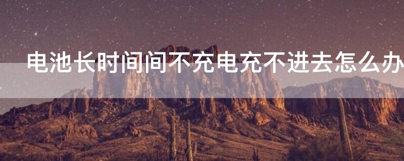 电池长时间间不充电充不进去怎么办